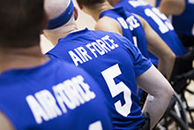Air Force team players