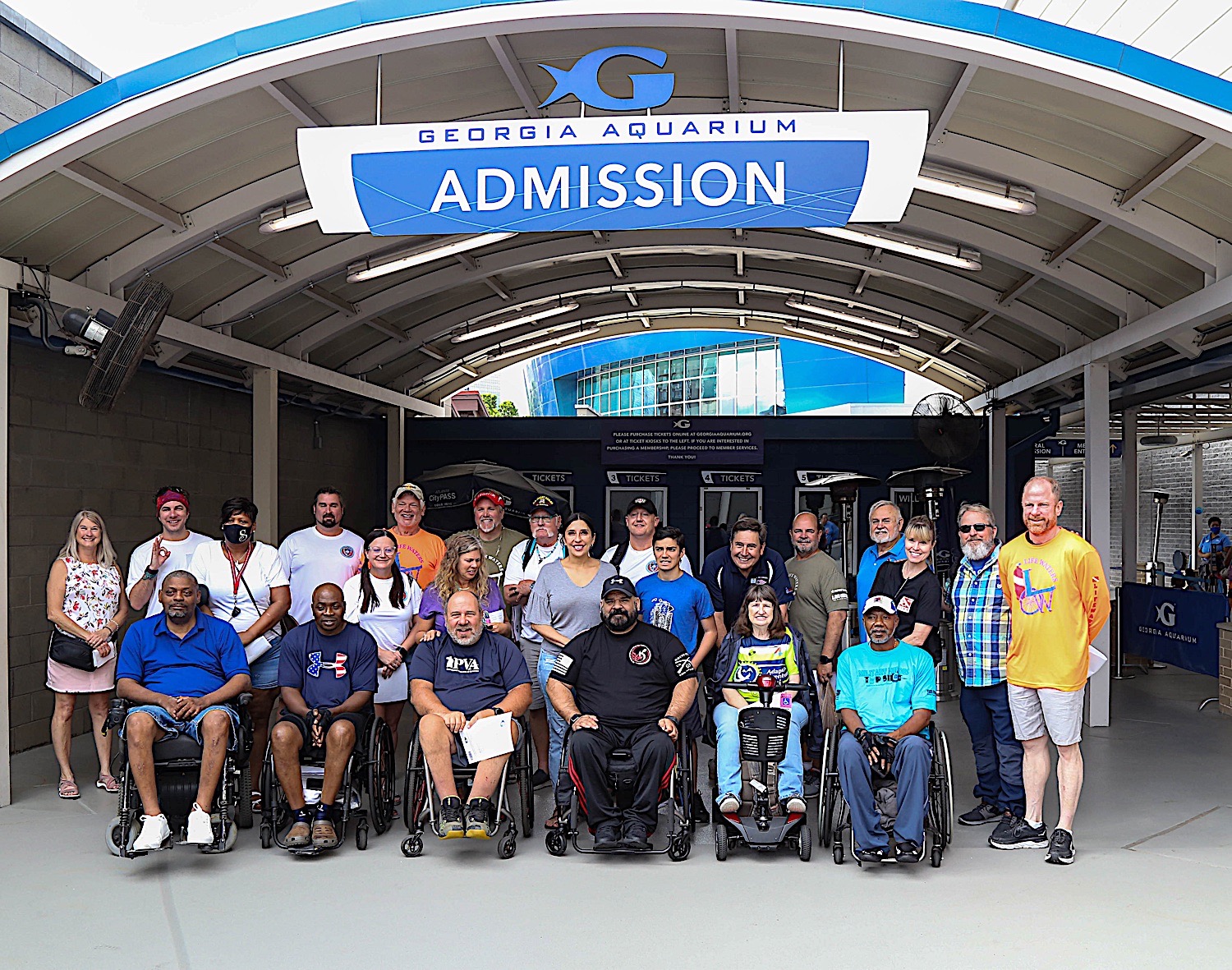 Veterans Immersion Program 2022 Georgia Aquarium Veterans Immersion Program | PN Online